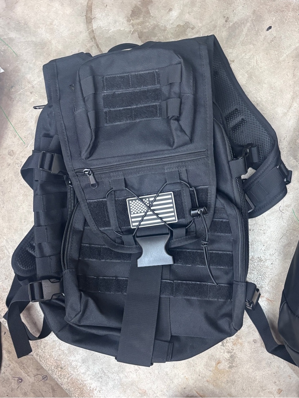 Men's Tactical Backpack - Black